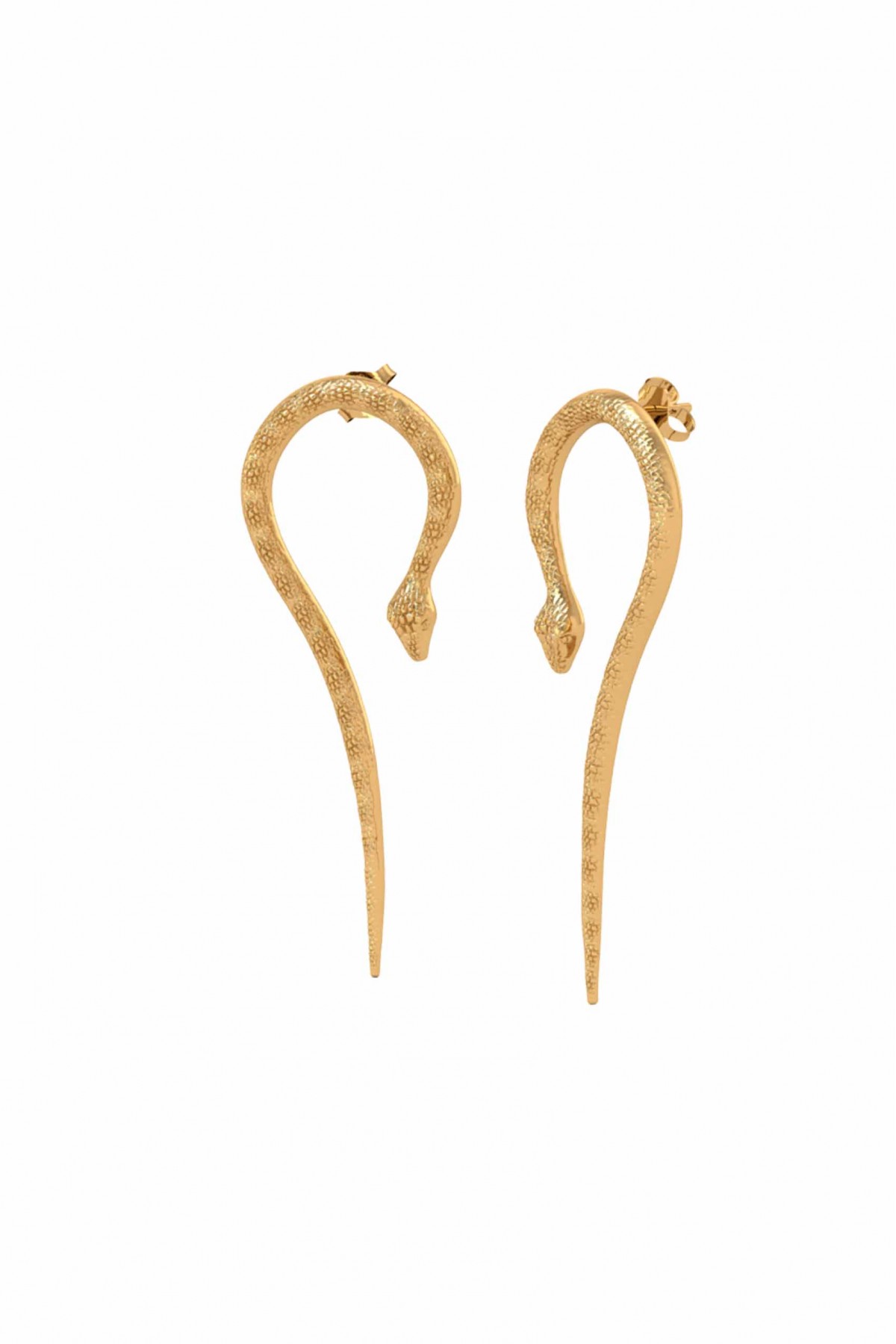 Cleo Snake Earrings