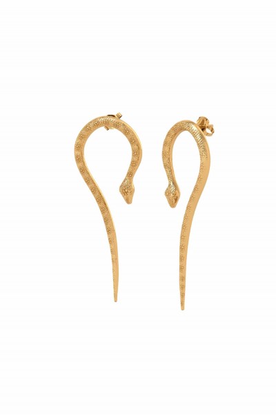 Cleo Snake Earrings