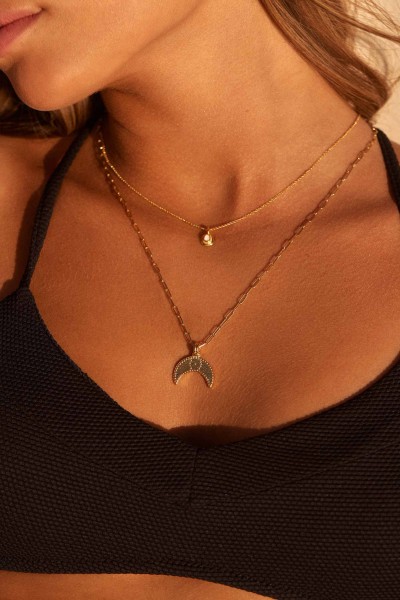 Alba Moon Necklace