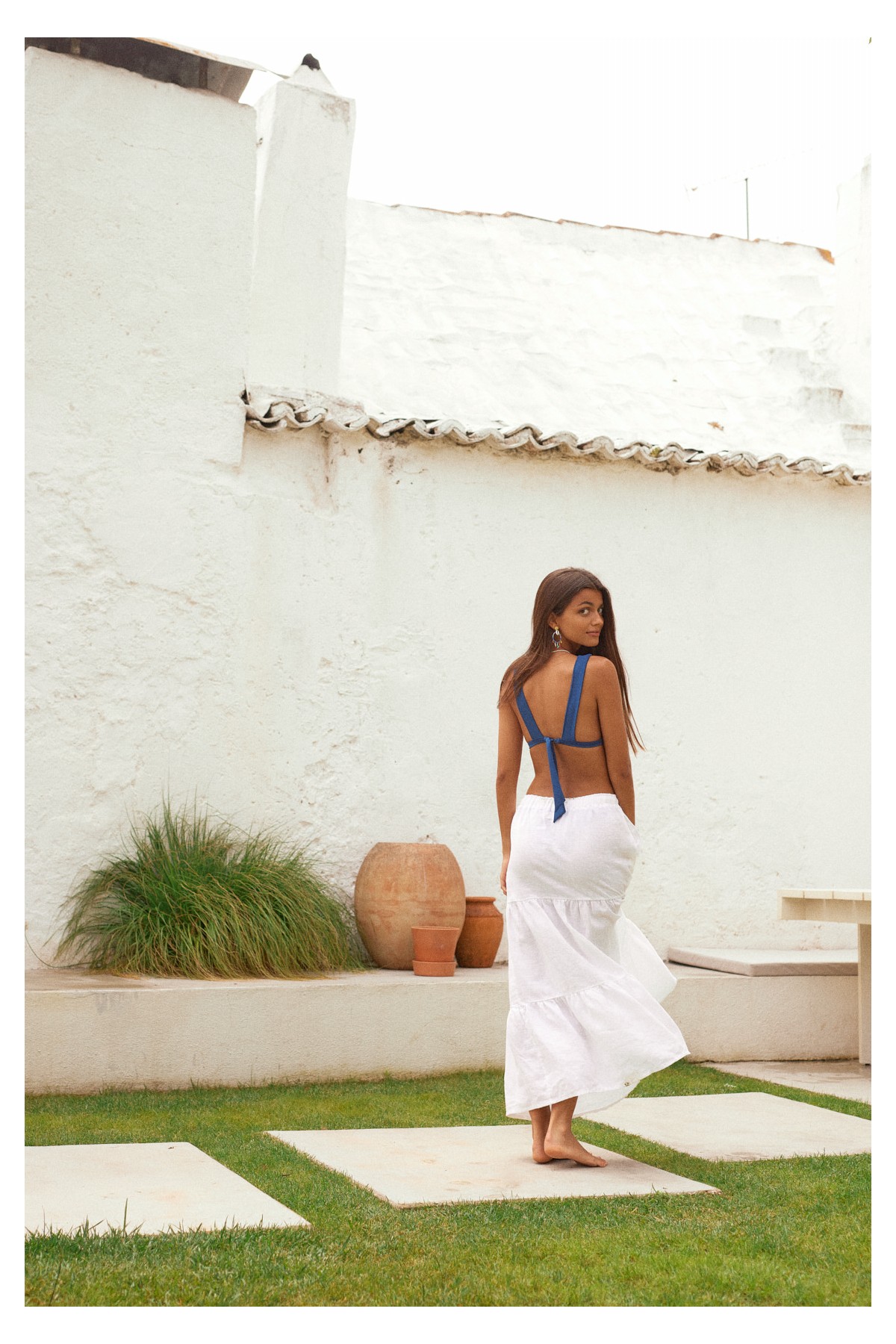 Formentera Linen Skirt