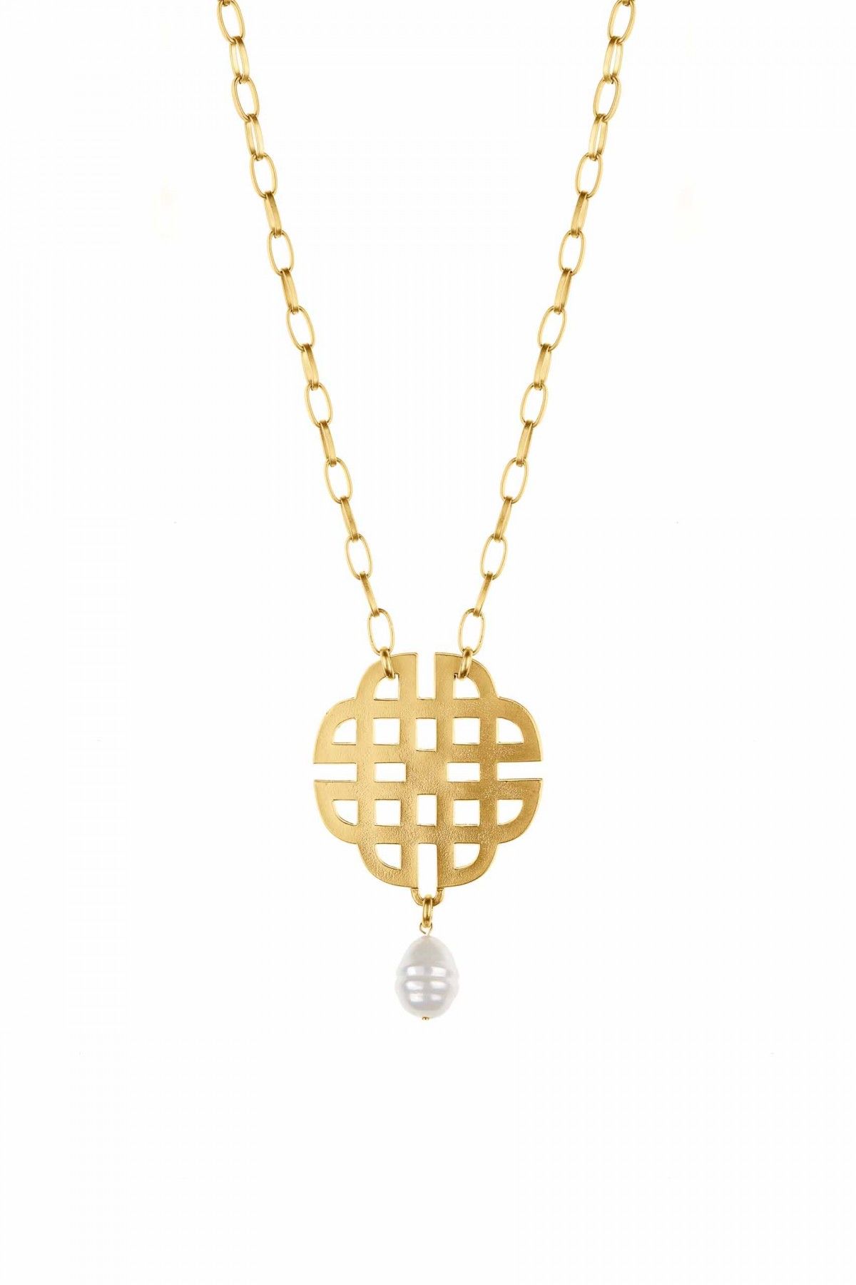 Tibetan Drop Necklace