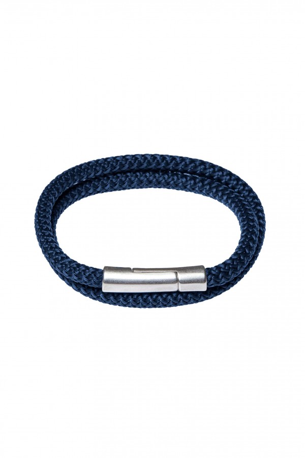 Navy Blue Double Man Bracelet