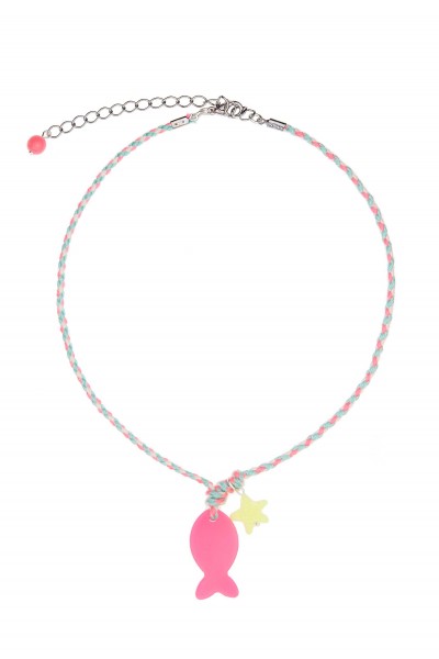 Lollipop Fish Kids Necklace