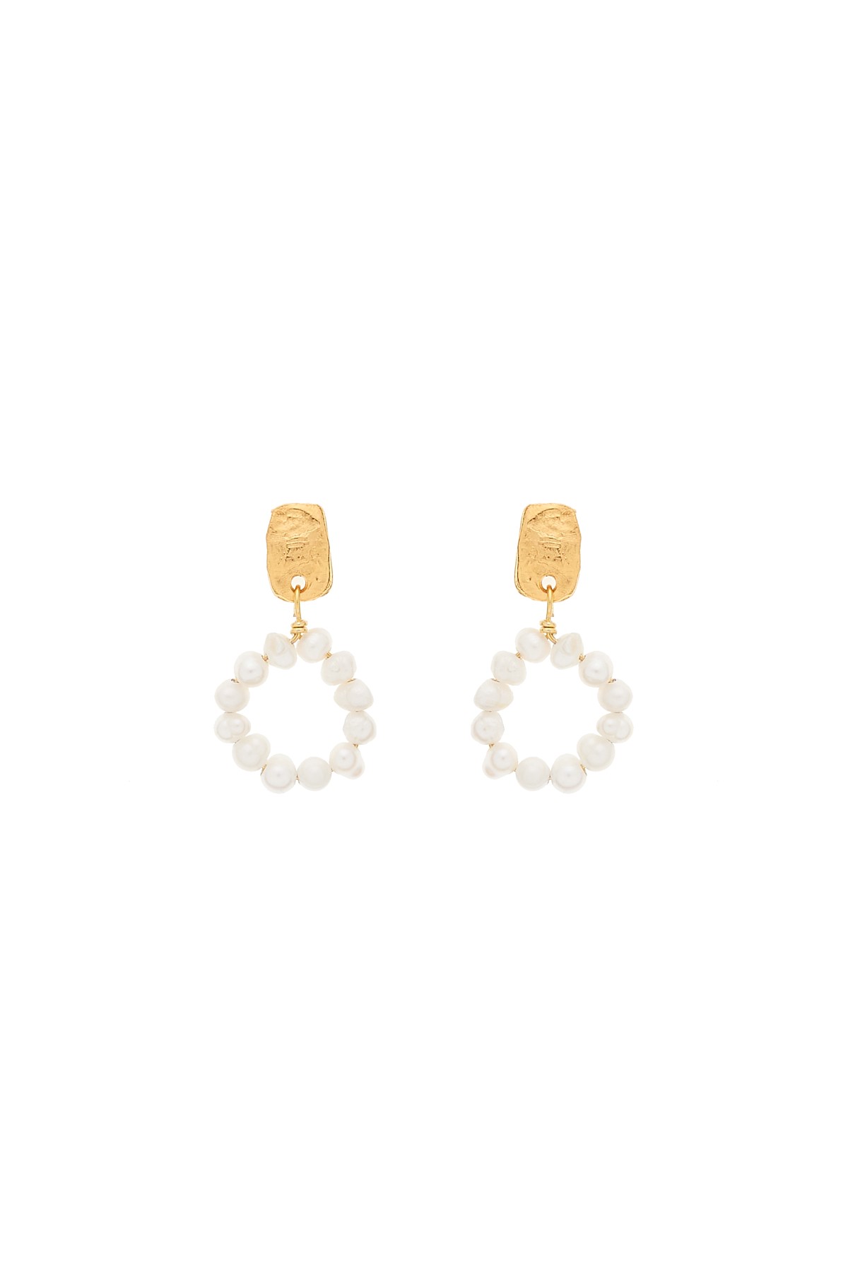 Pendientes Pearly Circle