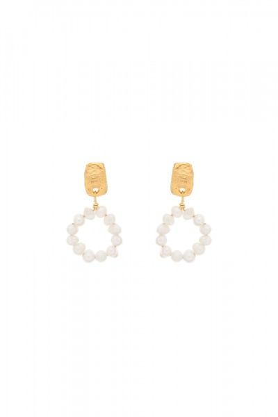 Pendientes Pearly Circle