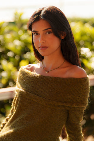 Leafy Stones Necklace