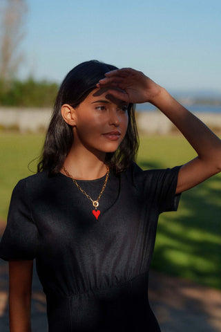 Cœur Rouge Halskette