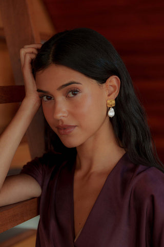 Boucles d’oreilles Ivory Drop