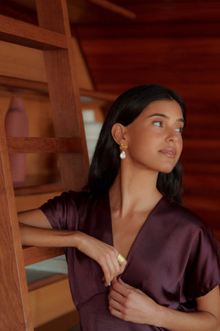 Boucles d’oreilles Ivory Drop