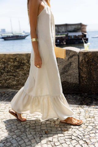 Èze Linen Dress