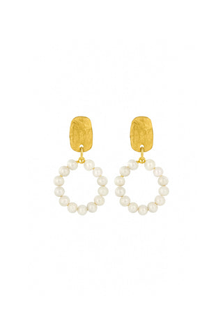 Boucles d'oreilles Pearly Circle