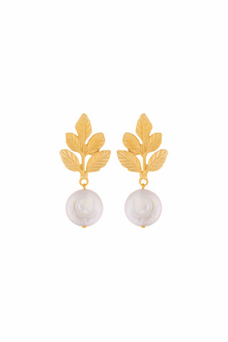 Boucles Leafy Pearl XL