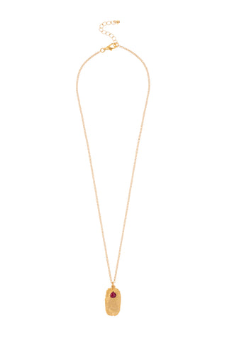 Ruby Whisper Necklace