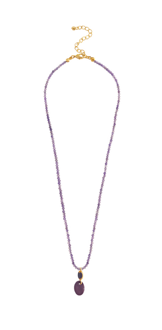 Collier Beaded & Drop