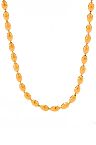Dakota Waterproof Necklace — stainless steel with PVD finish