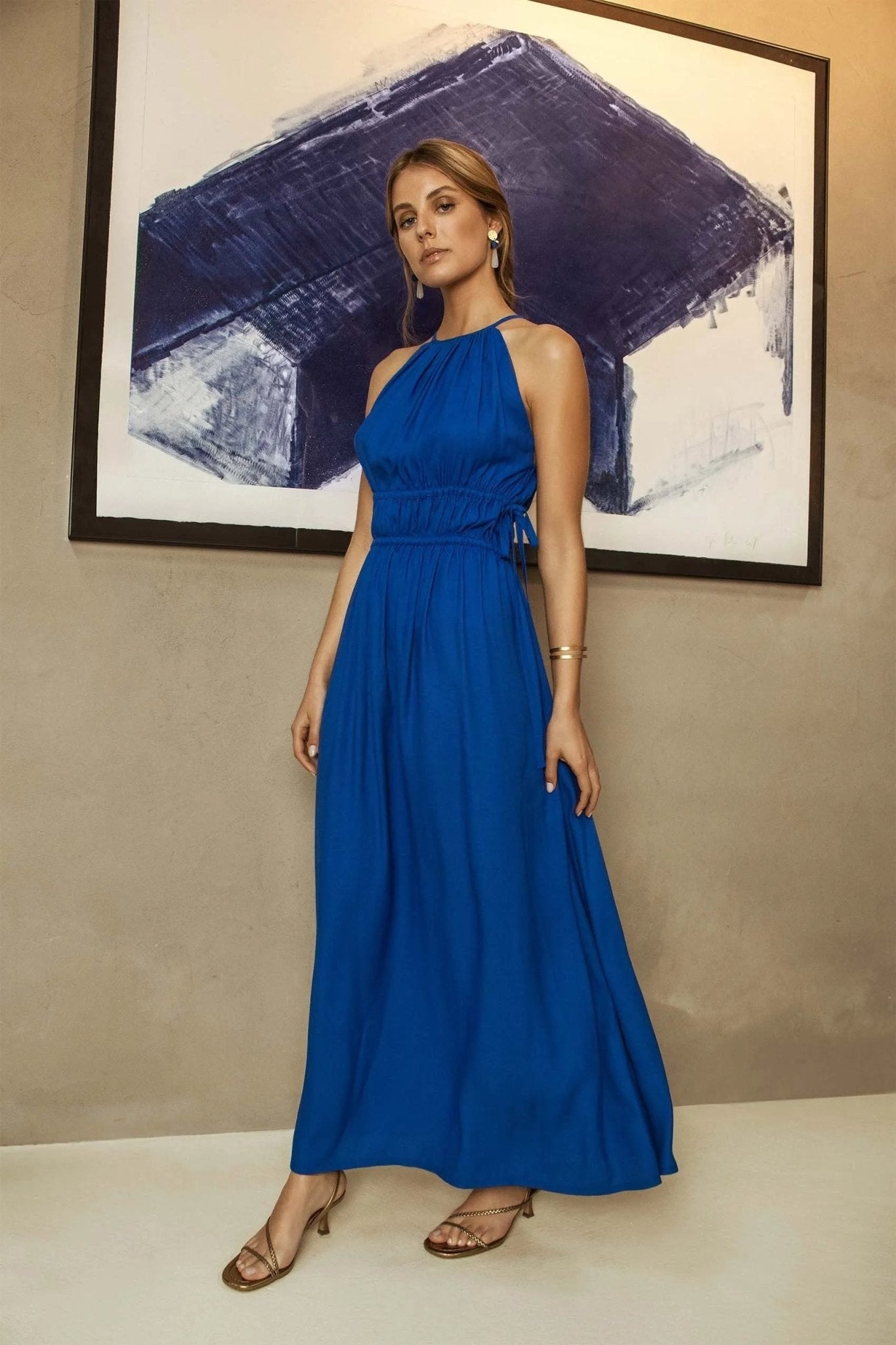 Blue Dress - Royal Blue Women's Dress - Sofia Godinho Blue Dress - Royal Blue Women's Dress - Sofia Godinho